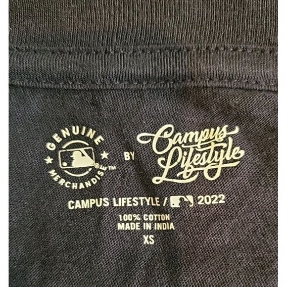 Womens XS Minnesota Twins Campus LIfestyle Long Sleeved Tee Shirt Official MLB - Picture 9 of 14